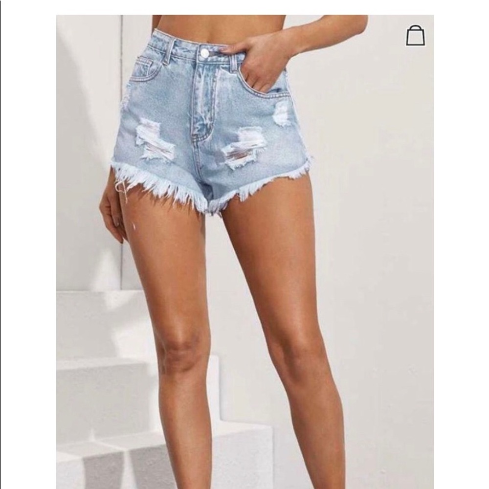 jean shorts